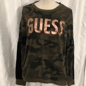 Women’s long sleeve Guess brand top